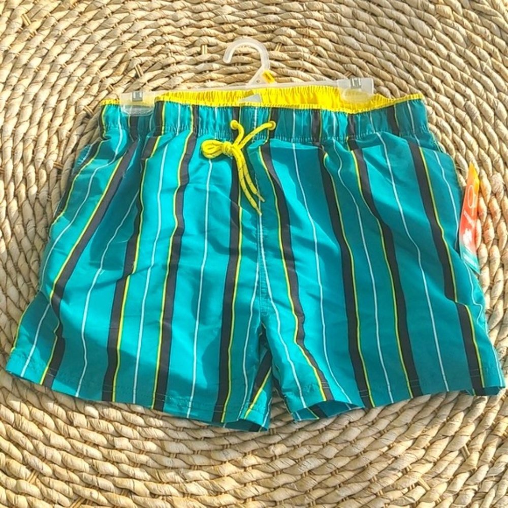 Ocean Pacific Board Shorts - Classic Stripe